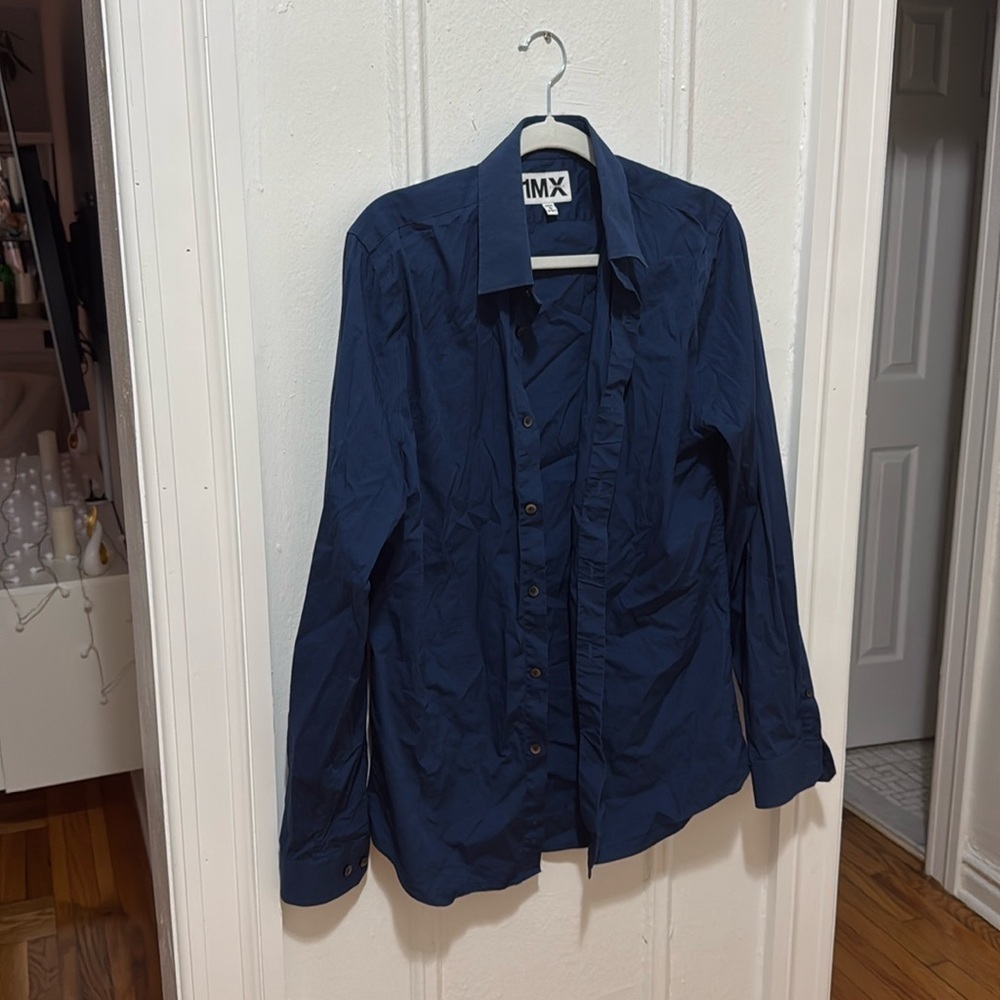 Blue button down Shirt
